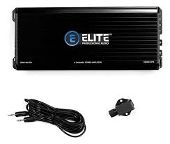 AMPLI ELITE 5 CANALES 100 WATS RMS P/CANAL Y 500 WATS RMS 1 OHM - Elite